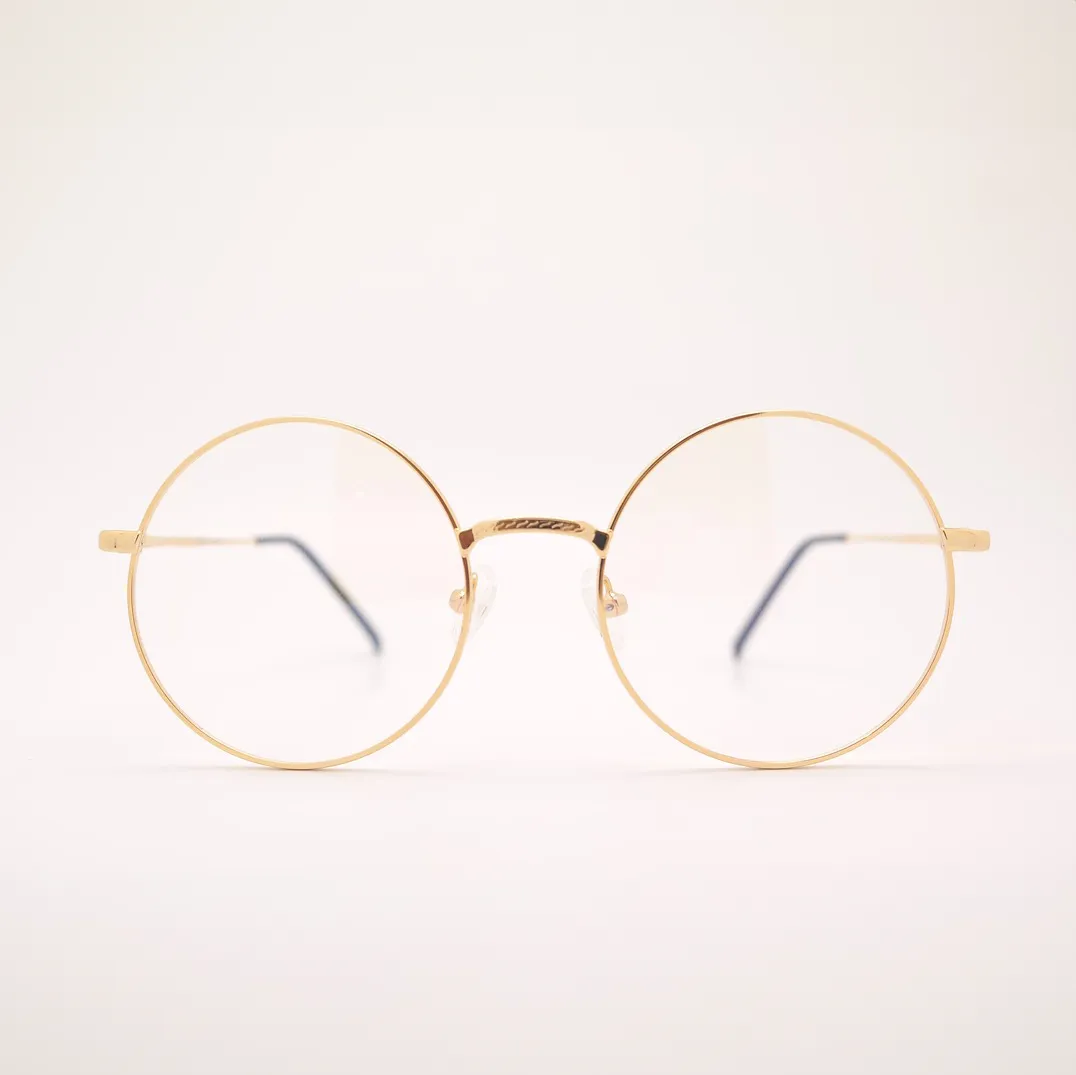 メタルラウンドメガネ